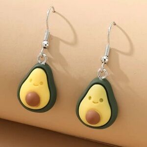 Avocado boutique trendy hanging drop earrings